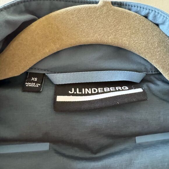 J.Lindeberg Women’s Shield Hybrid Golf Jacket Sz XS Blue PrimaLoft Windproof EUC - Picture 8 of 11
